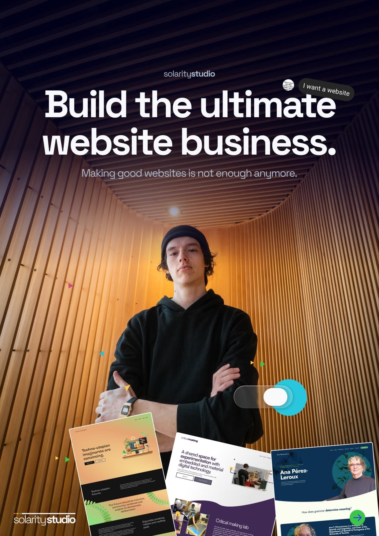 Cover of part 01: Build the Ultimate Website Business