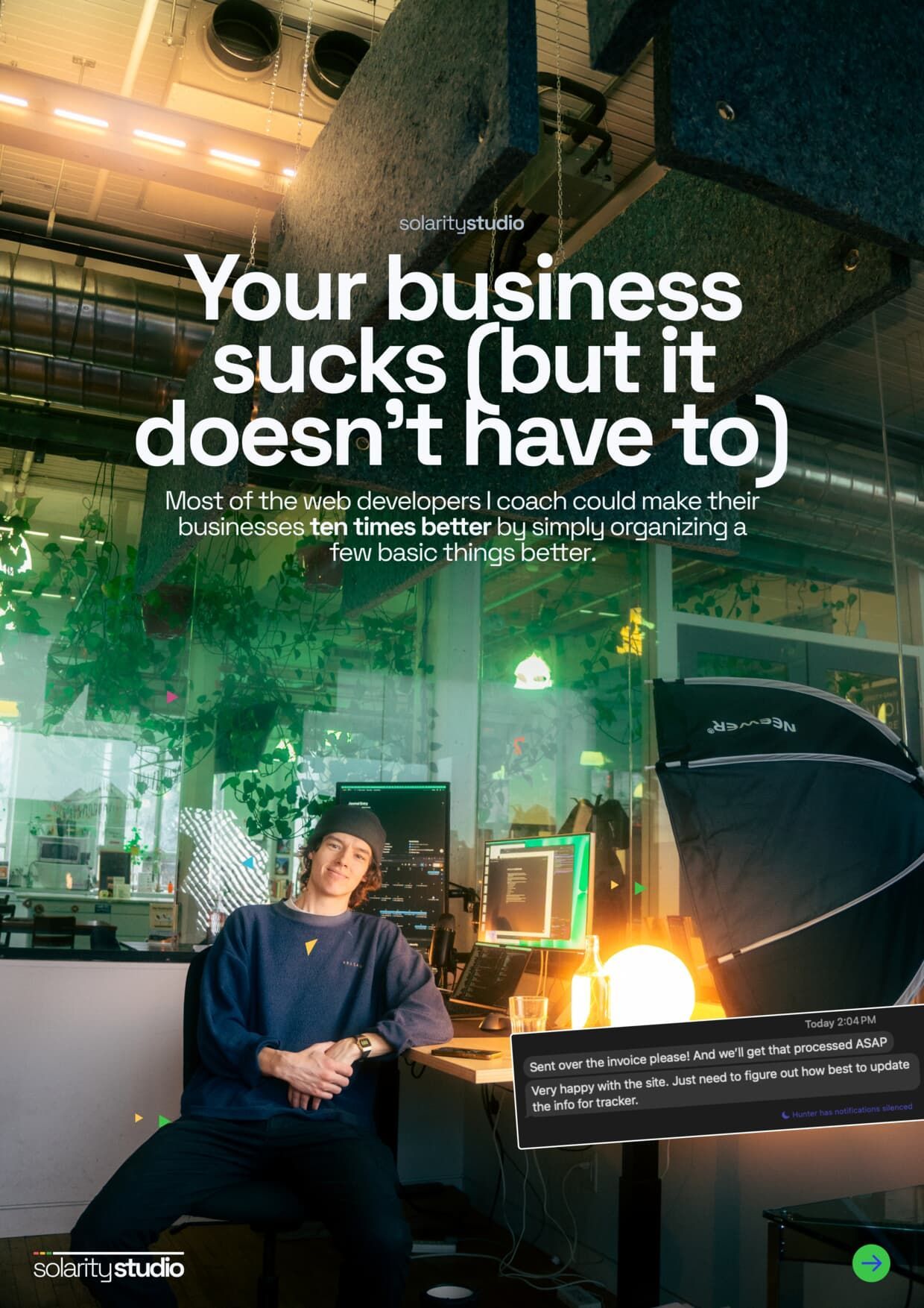 Cover of part 03: Your Business Sucks