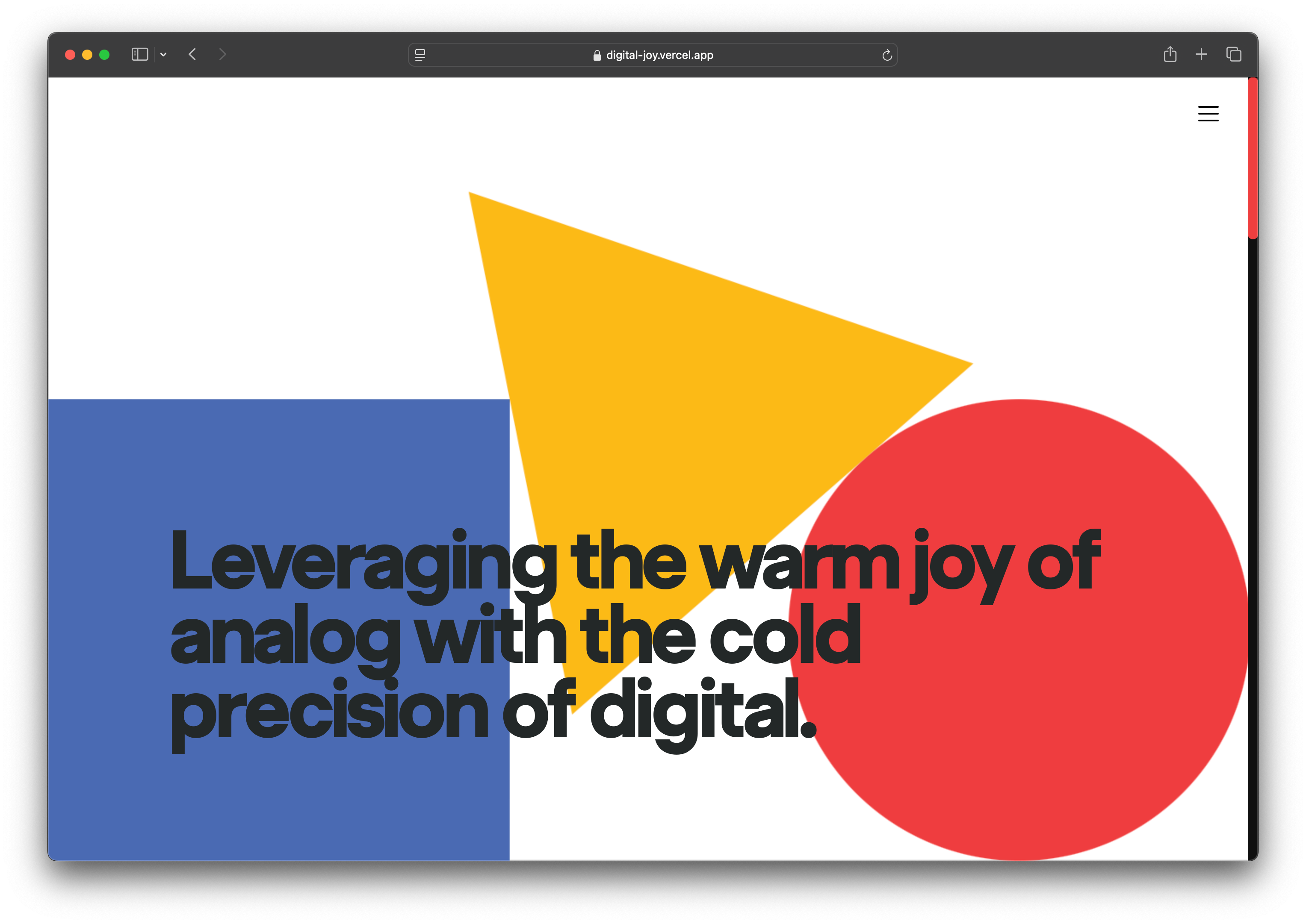 Digital Joy Website